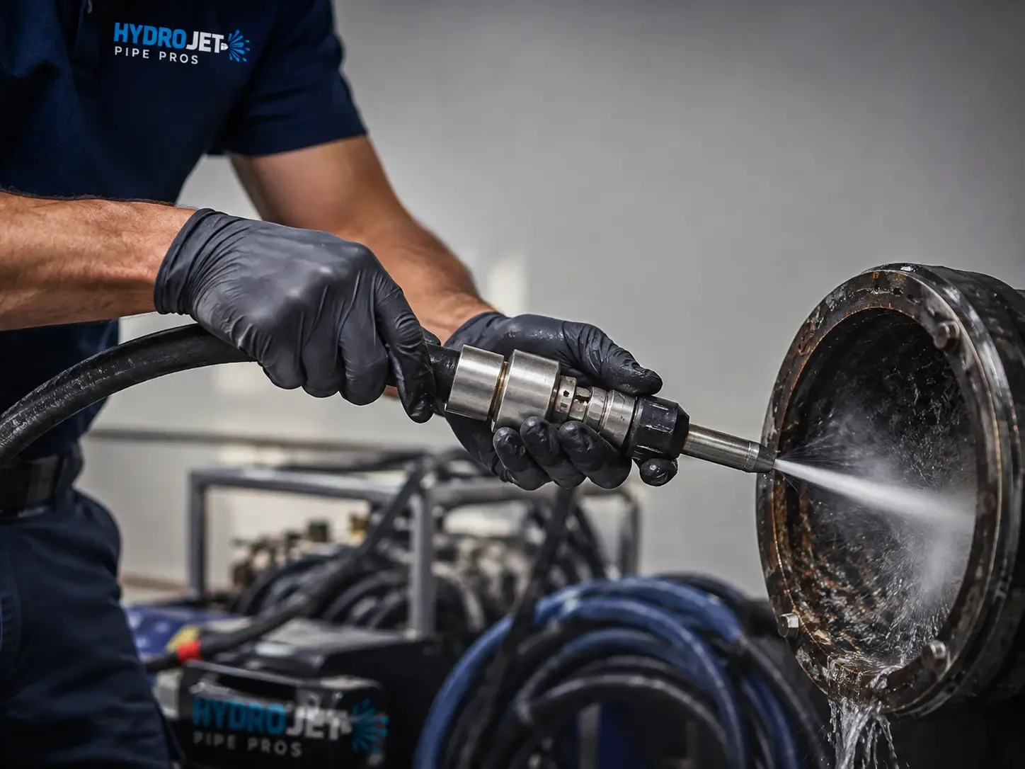 Hydro Jet Pipe Descaling in Garland City, AR